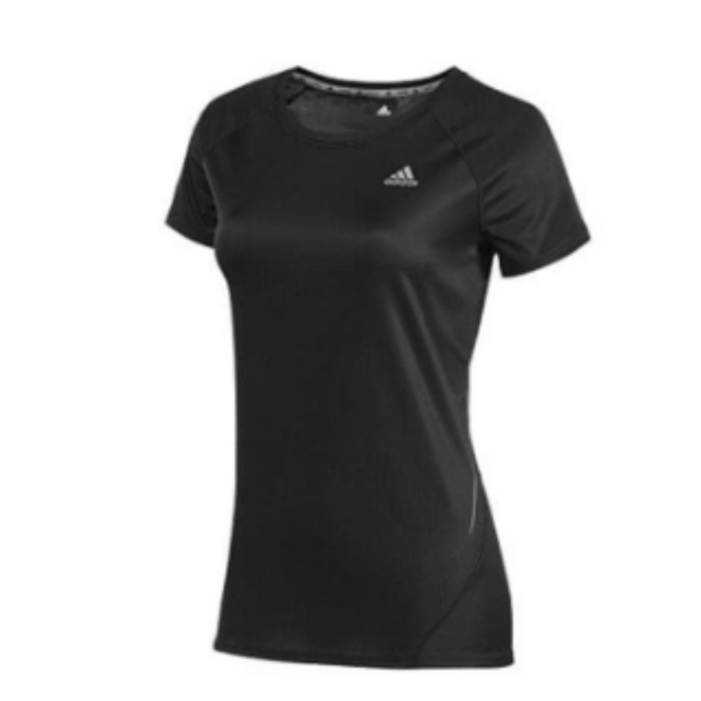 ADIDAS CLIMALITE JERSEY WORKOUT SHIRT, SIZE S